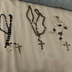 Three rosaries